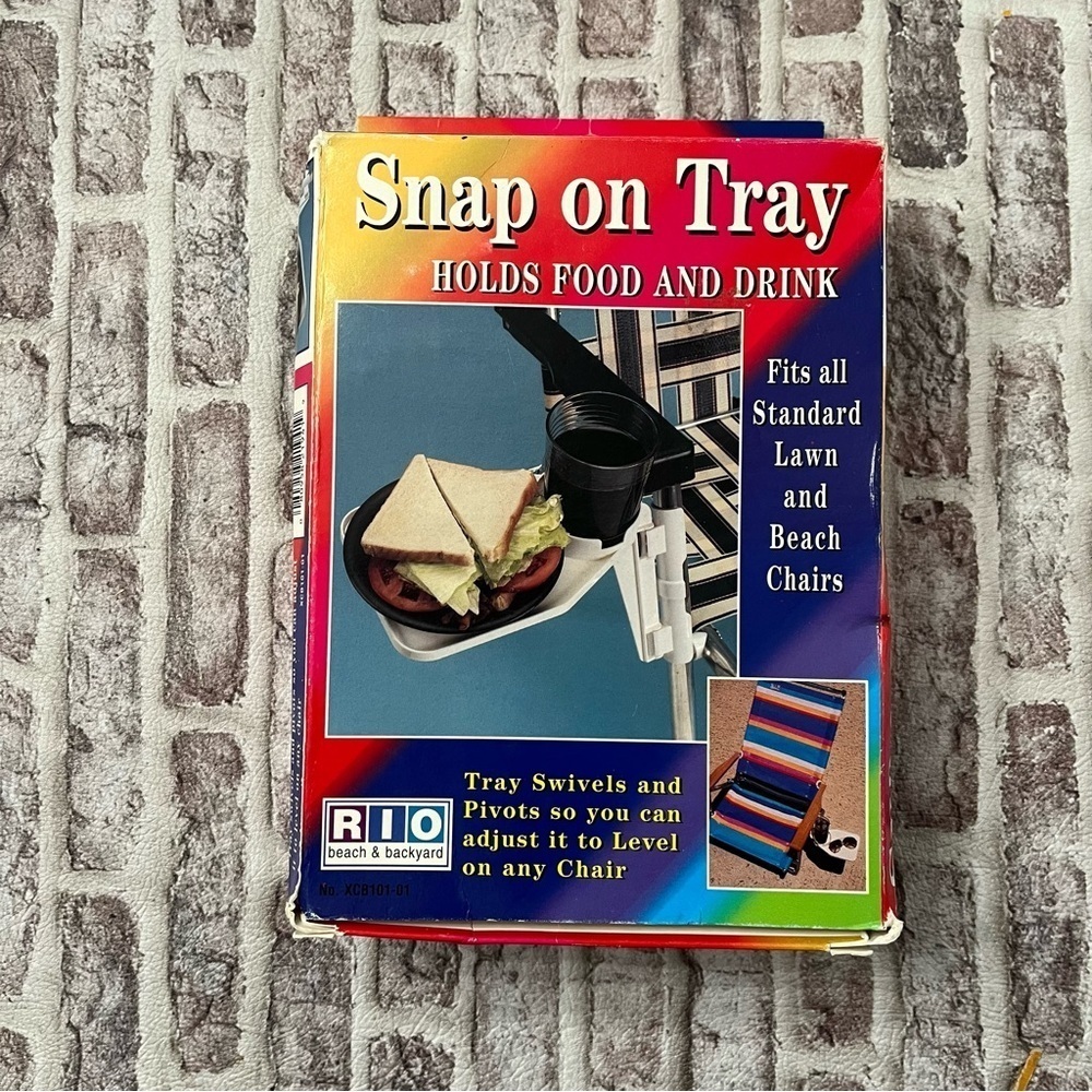 50% OFF SALE Tray Chair Snap On Food Drink Swivels  Fits‎ Standard Chairs New